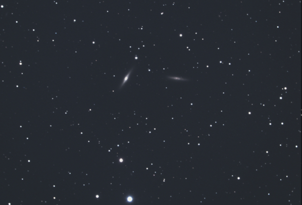 NGC7332 and 7339 Galaxies